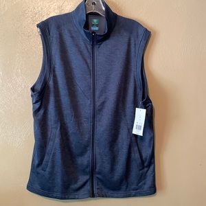 Pro Tour Cool Play size M blue zipper vest pockets stretchy